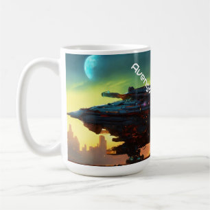 Caneca De Café Avenger Spaceship Adventure Mug - Leve seu café