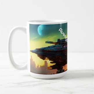 Caneca De Café Avenger Spaceship Adventure Mug - Leve seu café