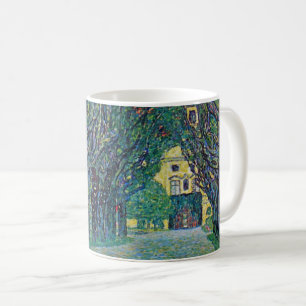 Caneca De Café Avenida no Parque Schloss Kammer de Gustav Klimt