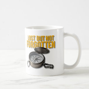 Caneca De Café Aventura Aguarda Bússola Desgastada
