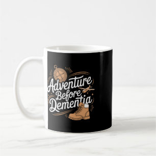 Caneca De Café Aventura Antes da Demência Viagens Wilderness Exte