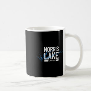 Caneca De Café Aventura de barco em férias no Norris Lake Tenness