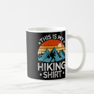 Caneca De Café Aventura de caminhada na montanha Vintage Este é o
