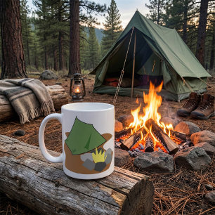 Caneca De Café Aventura de Campanha e Campanha no Exterior