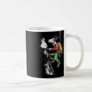 Caneca De Café Aventura de Expedição de Escalada de Rocha de Cabr