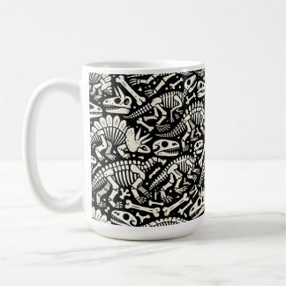 Caneca De Café Aventura de Osso Dinossauro