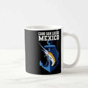 Caneca De Café Aventura de Pesca de Marlin em Cabo San Lucas Ânco