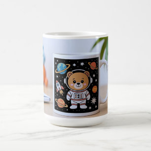 Caneca De Café Aventura do Teddy Cósmico