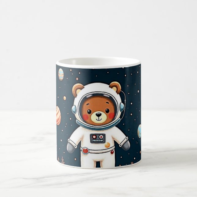 Caneca De Café Aventura do Teddy Cósmico (Centro)