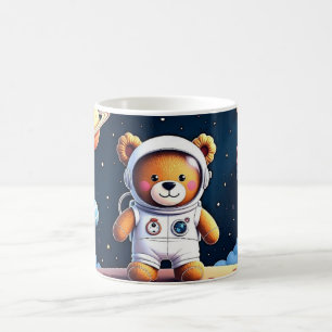 Caneca De Café Aventura Espacial do Ursinho Estelar