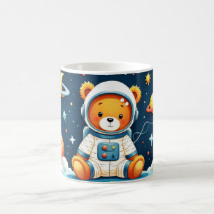 Caneca De Café Aventura Espacial do Ursinho Estelar