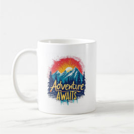 Caneca De Café Aventura Espera
