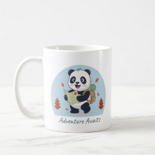 Caneca De Café Aventura Espera Panda