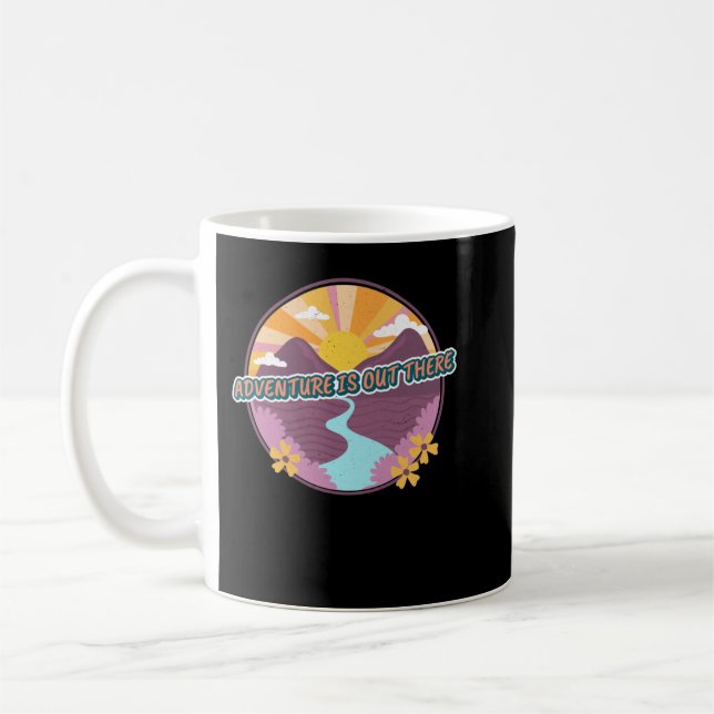 Caneca De Café aventura está lá fora (Esquerda)