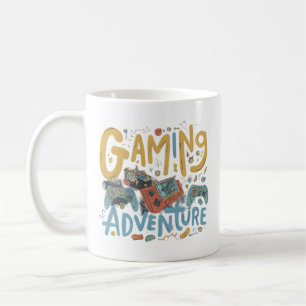 Caneca De Café Aventura para jogos