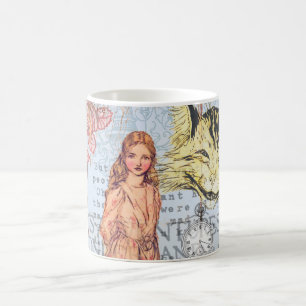 Caneca De Café Aventuras de Alice no País das Maravilhas Clássico