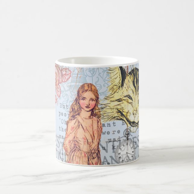 Caneca De Café Aventuras de Alice no País das Maravilhas Clássico (Centro)