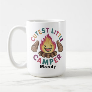 Caneca De Café Aventureiro Infantil Personalizável "Mais Fofo Aca