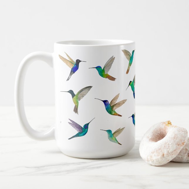 Caneca De Café Aves (Com Donut)