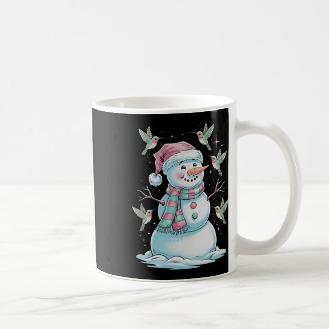 Caneca De Café Aves E Neve Para Amantes de os animais (Direita)