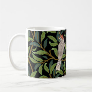 Caneca De Café Aves em folhagem com aves e mar fruta