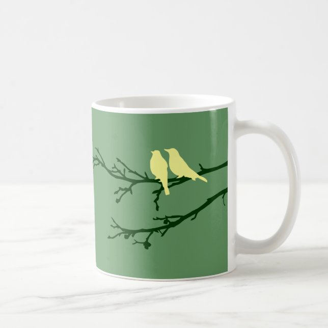 Caneca De Café aves mods (Direita)