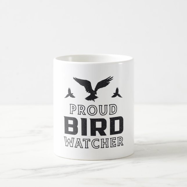 Caneca De Café Aves Vestindo Aves Vestígios (Centro)