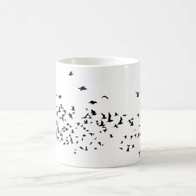 Caneca De Café Aves Voadoras Mug (Centro)