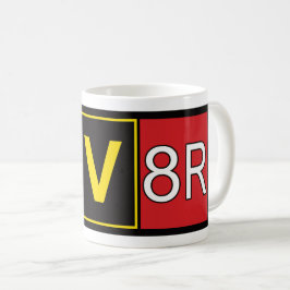 Caneca De Café Aviador - AV8R -