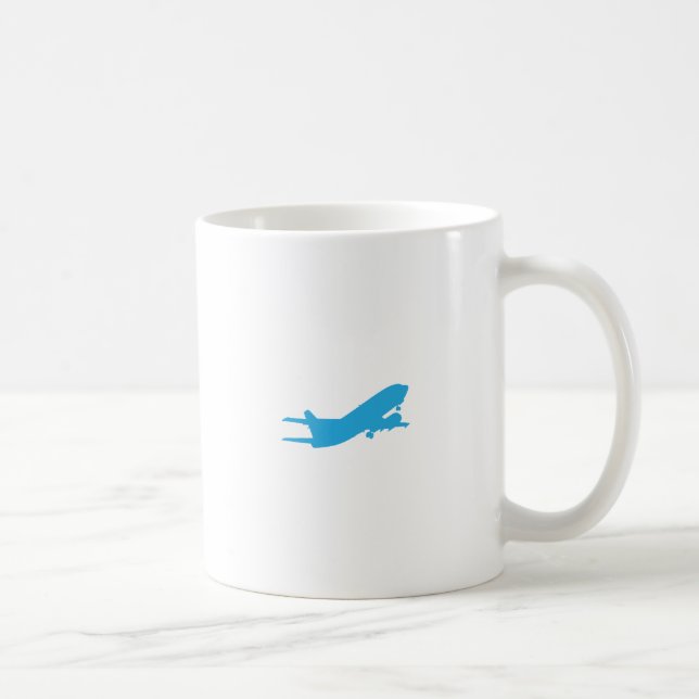 Caneca De Café Avião (Direita)