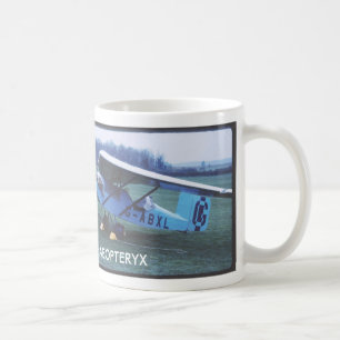 Caneca De Café Avião 1932 do Archaeopteryx de Granger
