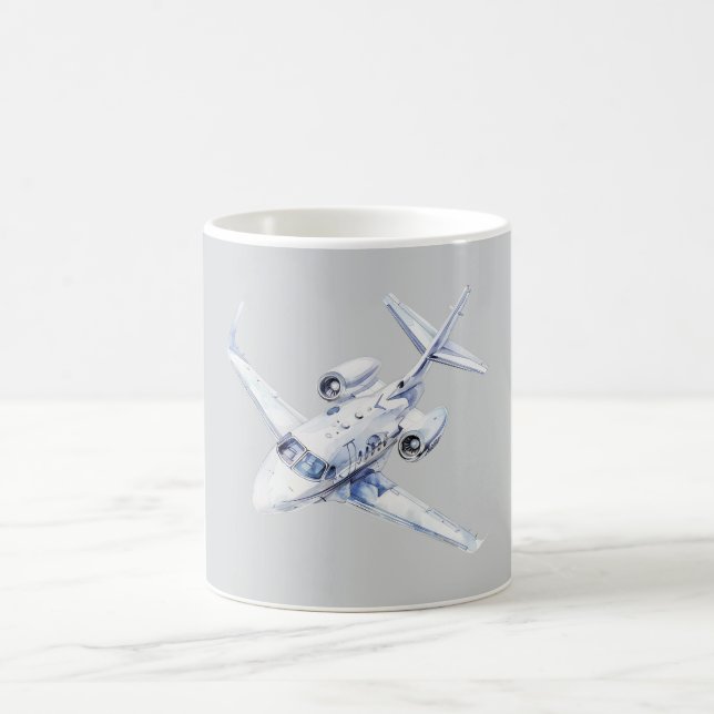 Caneca De Café Avião a Jato (Centro)