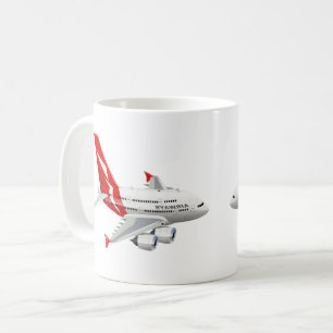 Caneca De Café Avião de animação