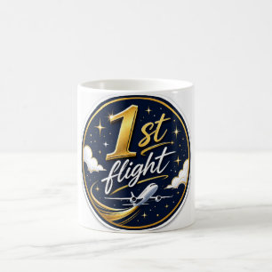 Caneca De Café avião do primeiro voo
