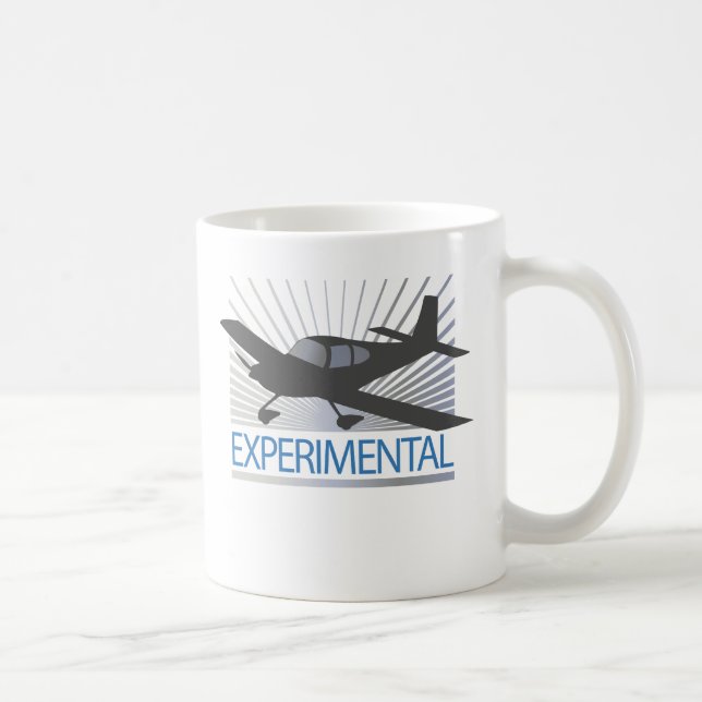 Caneca De Café Avião experimental da baixa asa (Direita)