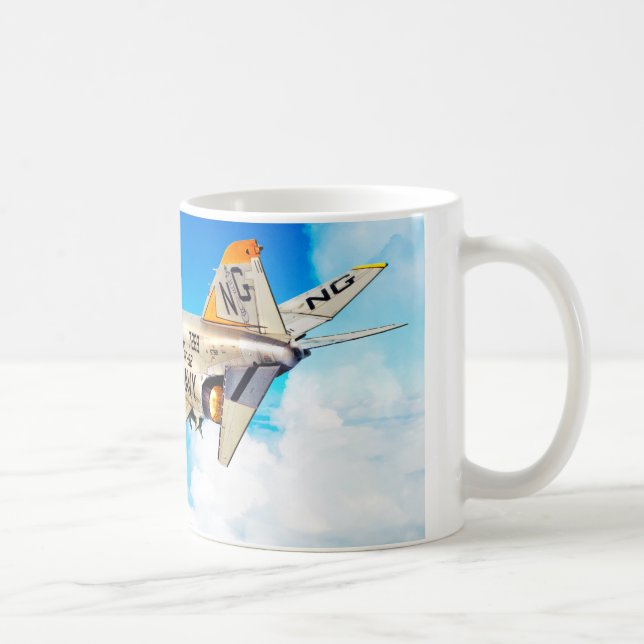 Caneca De Café Aviation Art Mug "F-4 Phantom II" (Direita)