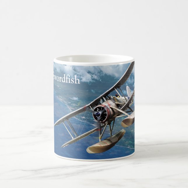 Caneca De Café Aviation Art Mug "Fairey Swordfish" (Centro)