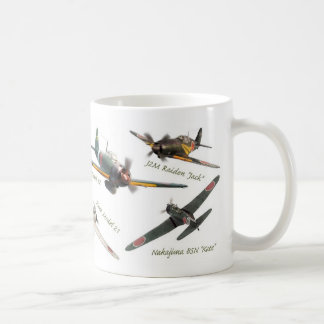 Caneca De Café Aviation Art Mug "Japanese warplane of WWII"