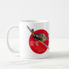 Caneca De Café Aviation Art mug "Mitsubishi J2M Raiden "