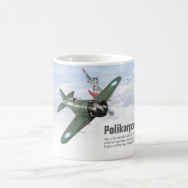 Caneca De Café Aviation Art Mug "Polikarpov I-16"