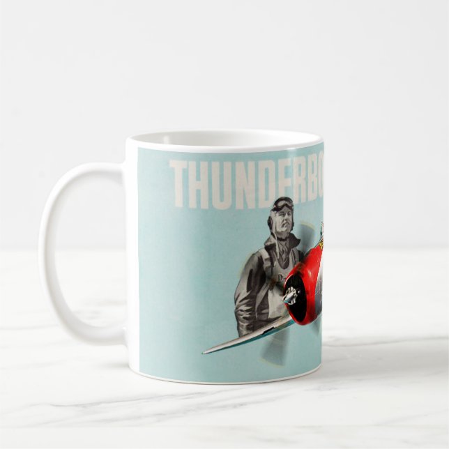 Caneca De Café Aviation Art mug "Republic P-47 Thunderbolt" (Esquerda)