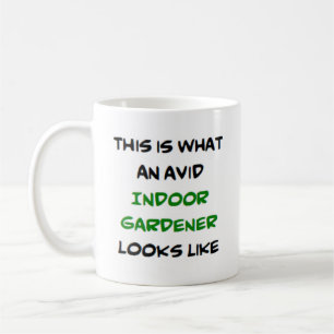 Caneca De Café ávido jardineiro interior