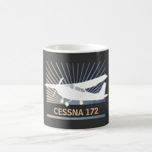 Caneca De Café Aviões altos da asa