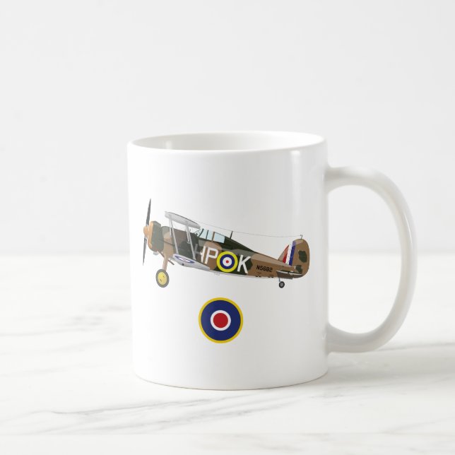 Caneca De Café Aviões britânicos da Segunda Guerra Mundial (Direita)