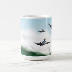 Caneca De Café Aviões da Segunda Guerra Mundial