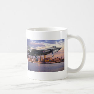 CANECA DE CAFÉ AVIÕES DE LUTADOR DO RELÂMPAGO F-35