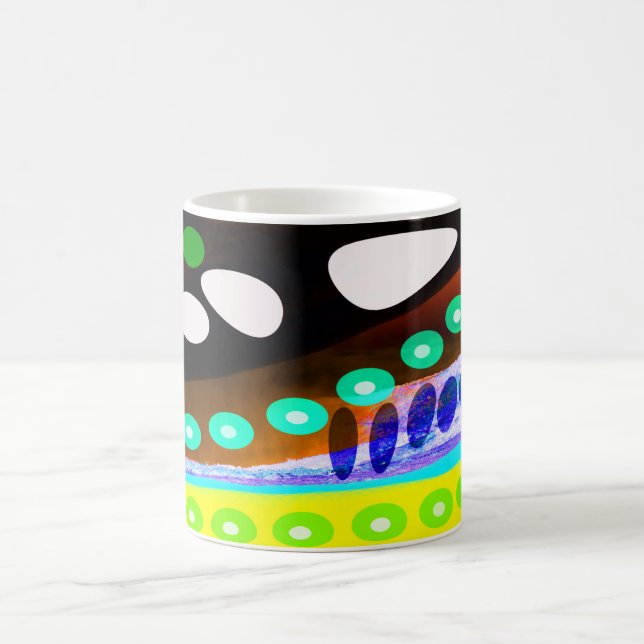 Caneca De Café Avistamentos inexplicados, OVNIs (Centro)