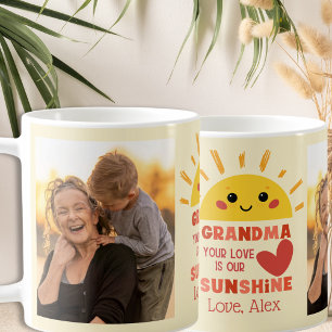 Caneca De Café Avó Amarela Amorosa e Divertida 