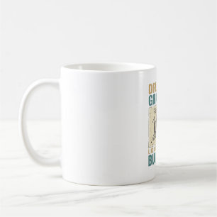 Caneca De Café Avô Baterista Como um Avô Normal, Mas Mais Legal 