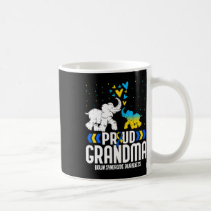 Caneca De Café Avó Conscientização da Síndrome de Down 1